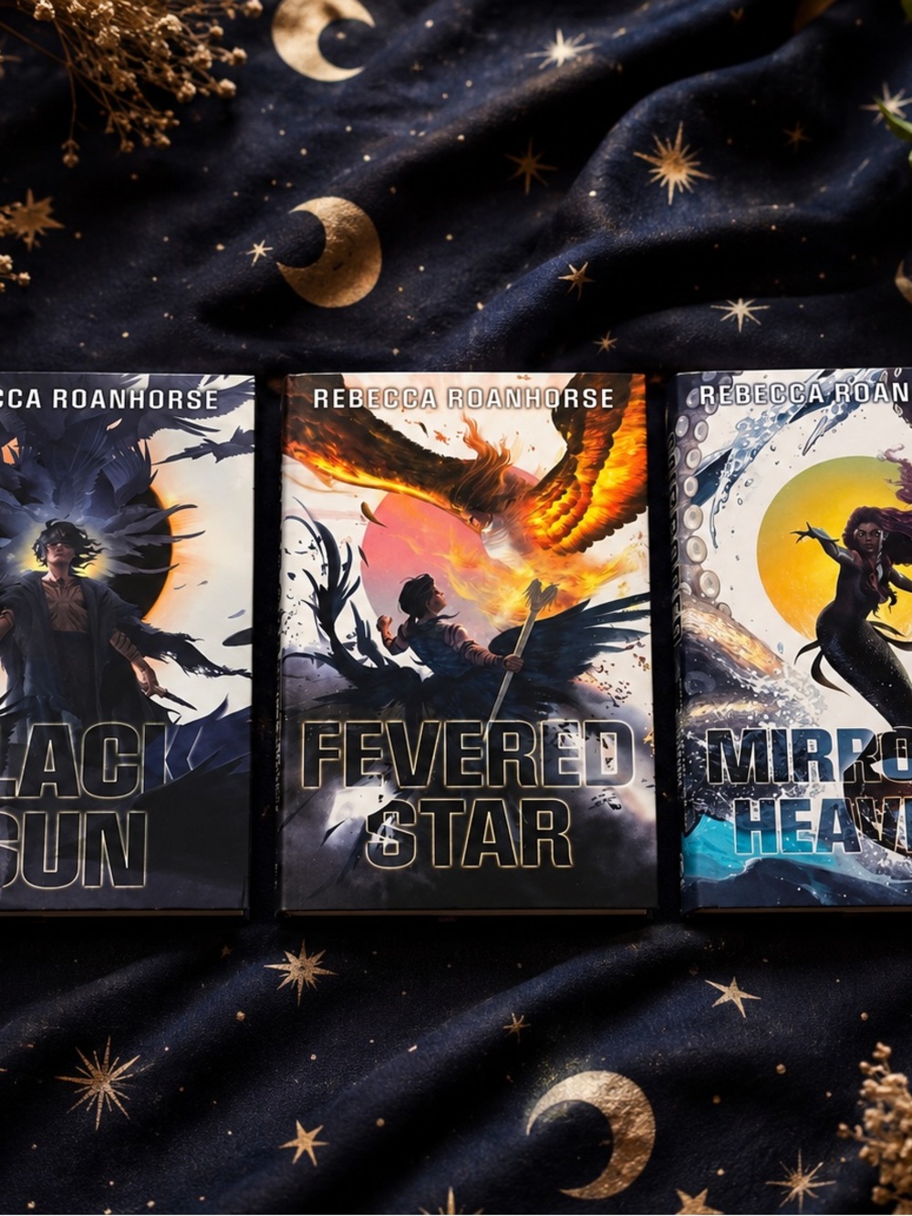 Fevered Star Hardcover - Navy & Gold Cover